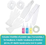 Galt Tie Dye Kit Craft Kit for Kids Ages 5+ Hair Accessories view 4
