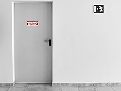 Sticky Expressions | Emergency Exit Only Sign