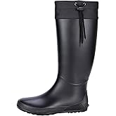 Asgard Women's Packable Lightweight Tall Rain Boots