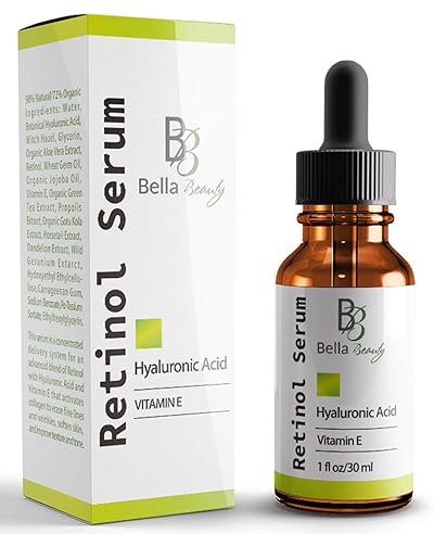 Bella Beauty Anti-Aging Hyaluronic Acid and Retinol Serum