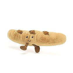 Jellycat Amuseables Baguette Stuffed Toy, 13.5
