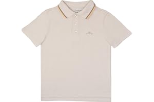 Tommy Bahama Boys Classic Back to School Outfit - Short Sleeve Collared Polo T-Shirt, Front Button Closure & Embroidered Logo