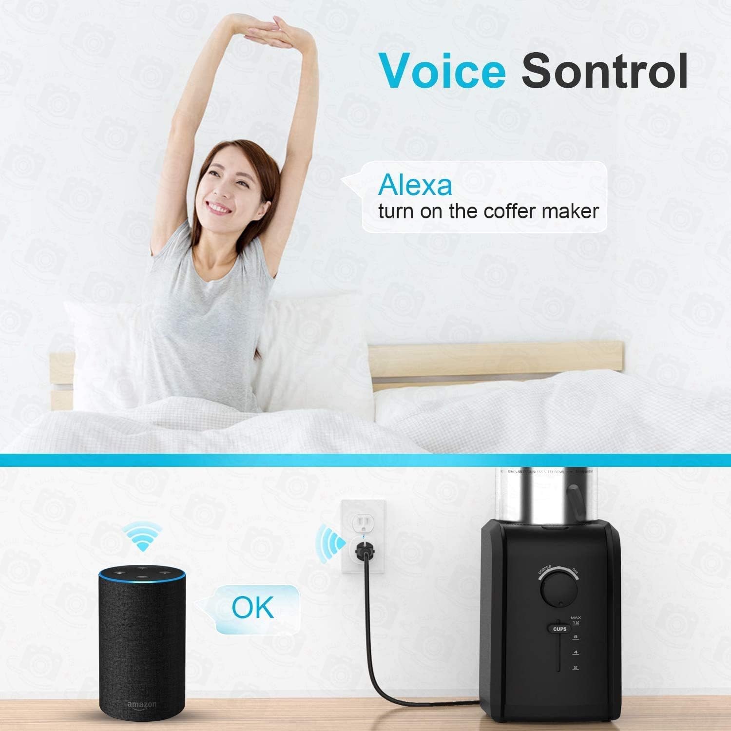 Smart Plug, KMC WIFI MiNi Outle Works with Alexa, Google Home & IFTTT, Smart Life, No Hub Required, Remote Control Your Home Appliances from Anywhere, ETL Certified, Only Supports 2.4GHz Network(4 Pack: Industrial & Scientific