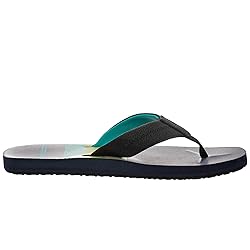 REEF Men's HT PRINTS Sandal, aqua green, 130 M US
