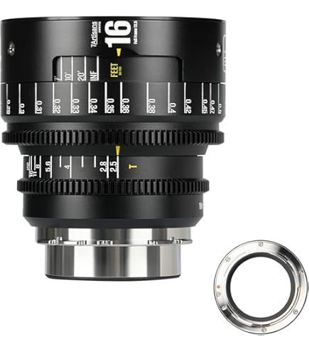 DZOfilm Vespid prime FF 16mm T2.8 EFマウント Amazon.com: DZOFILM Vespid Prime 16mm T2.8 Cinema Lens for