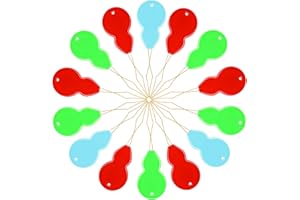 Fteven Needle Threaders, 30Pcs Sewing Needle Threader Gourd Shaped, Embroidery Needle Threader for Hand Sewing and Sewing Machine with Clear Storage Box