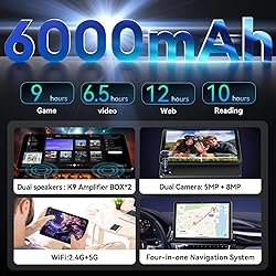 Headwolf Android 15 Tablet 10 inch Tablets, WPad6