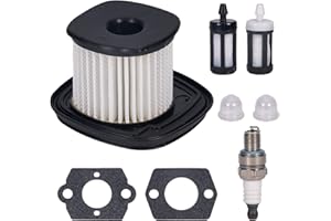 Mikatesi Air Filter Service Kit for Stihl BG86 BG86C SH86 SH86C BG56 BG66 Leaf Blower Replace OEM 4241 140 4400 4241 140 4404 4241 140 4403 - with Spark Plug Fuel Filter Primer Bulb Gasket Kit