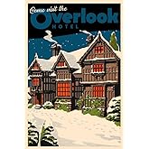 Come Visit The Overlook Hotel Famous Scary Horror Movie Vintage Travel Cool Wall Art Print Poster 16x24