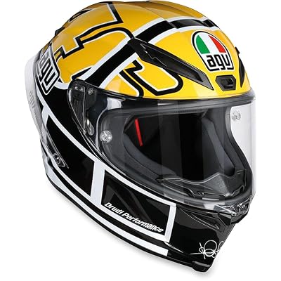 agv corsa italia Pista GP RR Carbonio Forgiato Helmet The shell made of 100% Extreme Carbon fiber offers extreme lightness AGV Agv Pista GP RR