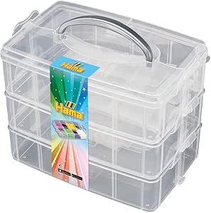 Hama Caja de Almacenamiento vacía Grande, Multicolor, L ...