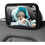 Amazon.com: Shynerk Baby Car Mirror, Safety Car Seat Mirror for Rear ...