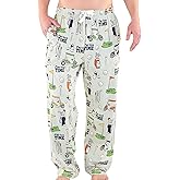 Lazy One Bear & Bigfoot Pajama Pants For Men, Men's Separate Bottoms, Lounge Pants, Funny, Humorous