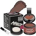 Mifeloy Root Touch Up Powder, Instantly Gray Hair Cover Up, Women Color Root Coverage Shadow Powder for Thinning Grey Hairline, Men Roots Concealer for Hair Loss Beard Line Eyebrow, Auburn