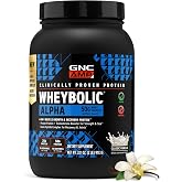 GNC AMP Wheybolic Alpha 2.0, Vanilla, 32.1 Oz, 13 Servings | 4-in-1 Formula, Sports Nutrition, Gym Supplement, Protein Drink Mix, Whey Isolate, Muscle Support Routines, Easy-to-Mix,