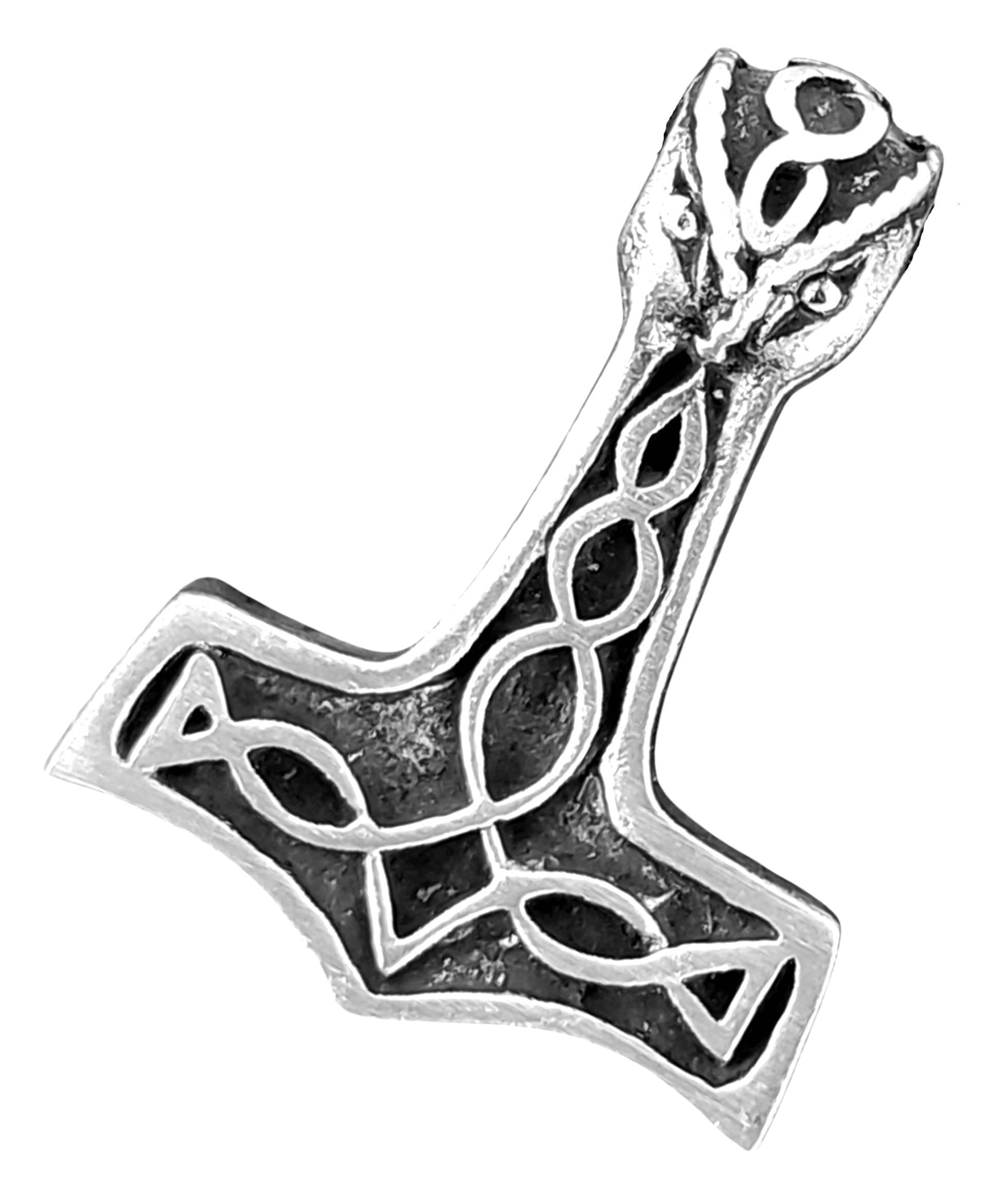 Thor's Hammer Pewter Pendant # 101