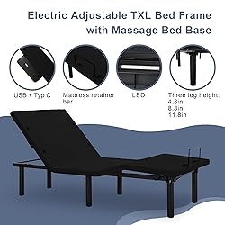 Fromann Adjustable Electric Twin XL Bed Base Frame