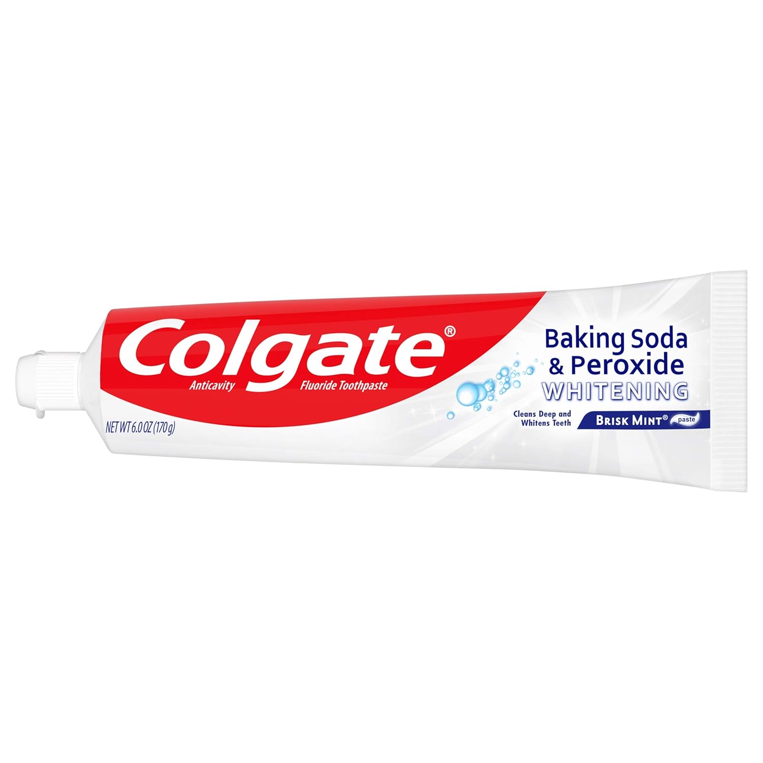 Colgate Baking Soda and Peroxide Whitening Toothpaste - 6 ounce (2 Count) : Beauty