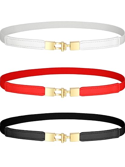plus size thin belts