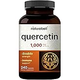 NatureBell Quercetin 1,000mg, 240 Capsules | Ultra Strength Supplement for Healthy Immune Support*, Quercetin Dihydrate from Sophora Japonica, 3rd Party Tested