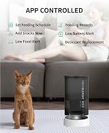 PETKIT Automatic Cat Feeder 2.4GHz App Control 3L Fresh Lock Stainless view 2