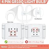 Liuyife GR10Q 28W 4-Pin CFL 4000K Neutral White 20x20cm Recessed Light view 5