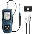 AEGTEST AEG-8103 Gauss Meter, Rechargeable Tesla Meter 0-2500mT, Magnetometer with Data Logging and Alarm, Magnetic Field Strength and Pole Tester, ±5% General Accuracy for Factories, Workshops