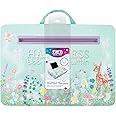 Make It Real Fairy Lap Desk for Girls - Portable Lap Desk with Tablet & Phone Slot - Whimsical Fairy Garden Design - Easy to Transport Sturdy Handle - Perfect for Homework & Play - Ideal Gift Ages 8