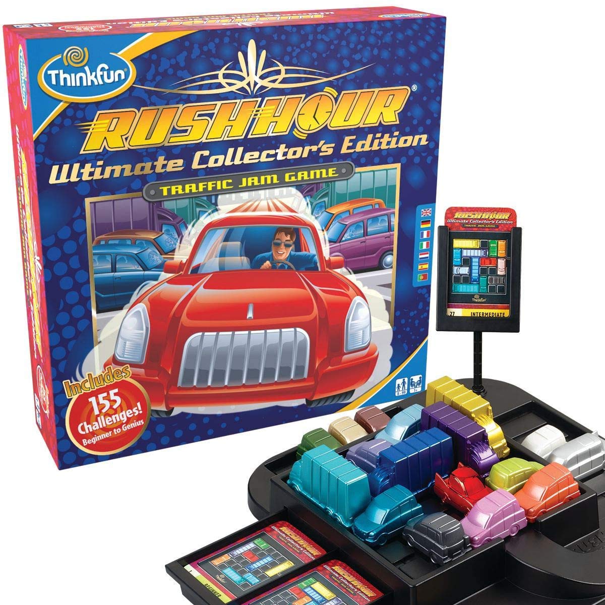 Thinkfun Rush Hour Ultimate Collector's Edition Brain Game and Stem Toy for Kids age 8 years and up