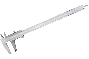 WONDERSUNM Vernier Caliper Precision Durable Stainless Steel Caliper Measuring Tool 0-12Inches/0-300mm Vernier Calipers Measu