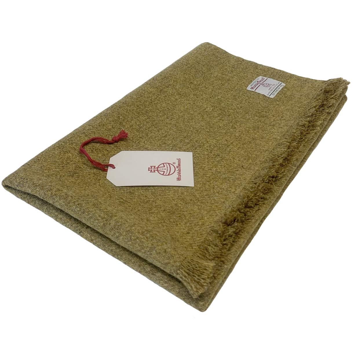 Harris Tweed Soft Mustard Lap Blanket Amazon.co.uk Handmade
