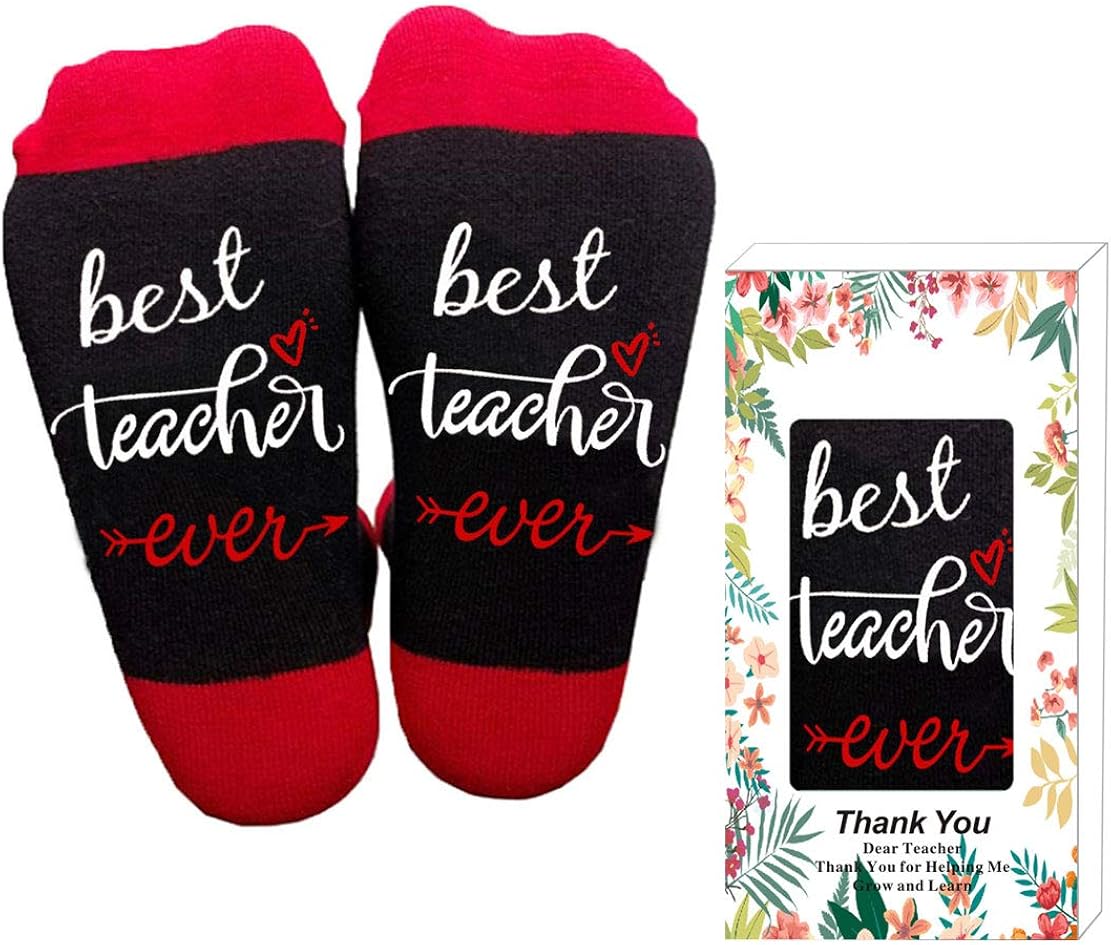 Funny Teacher Socks Best Teacher Ever Socks Teacher Gifts for men