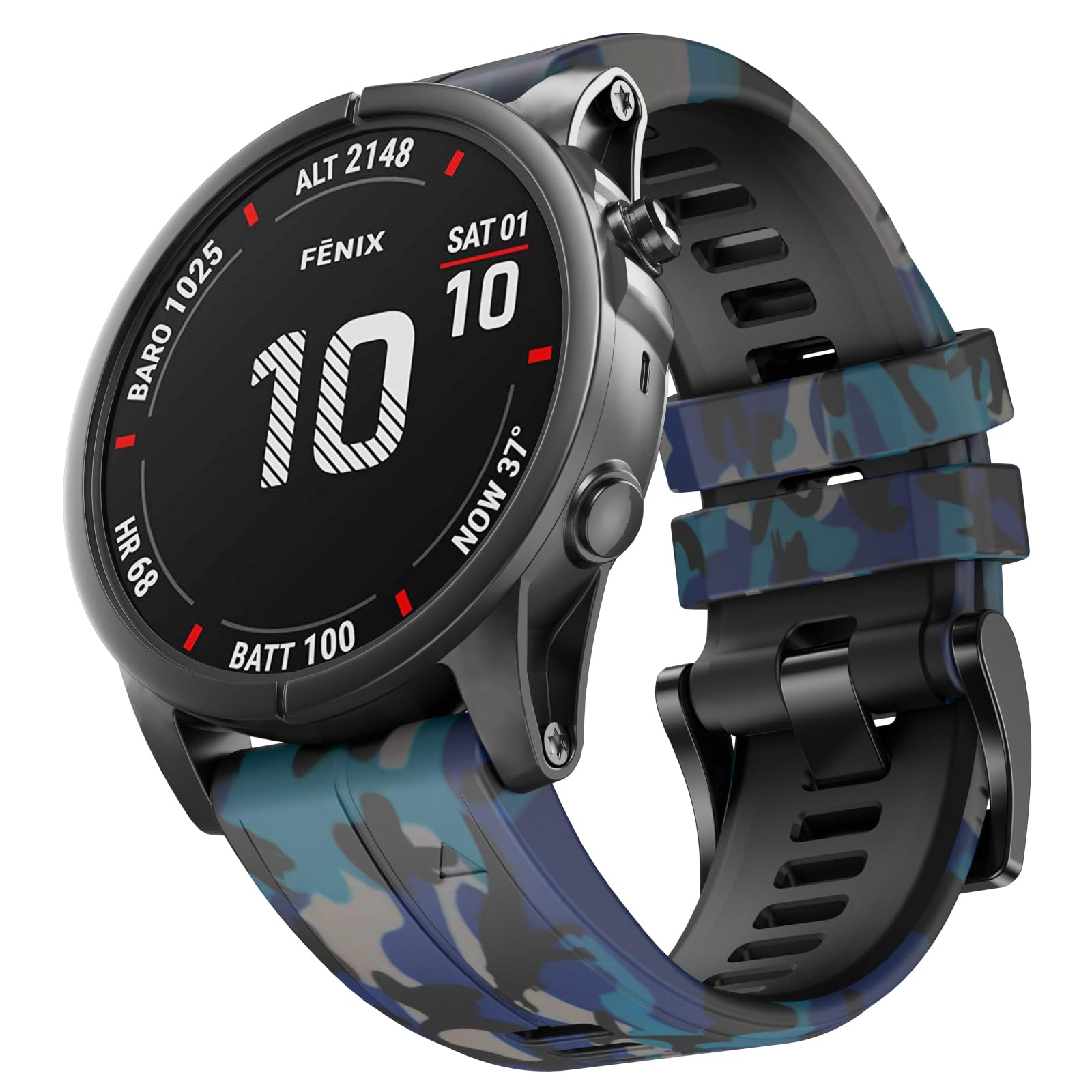 Replacement For Garmin Fenix 6 Pro/6/7/5/5 Plus Strap, 22mm Quick Release Watch Strap for Forerunner 945/965/935/955/745, Approach S60/ S62/Instinct/Instinct 2
