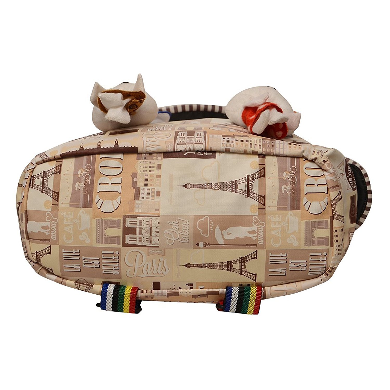 roshiaaz women's bunny teddy backpack bags for college girls