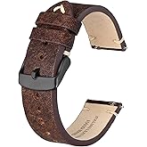 BSIONSTRAP Antique Watch Bands for Men, Italian Leather, Quick Release Watch Straps, Compatible with Watch Lug Width 18mm 20mm 22mm