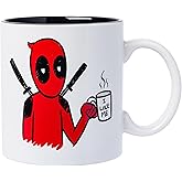 Silver Buffalo Marvel Deadpool “I Like Me” Ceramic Mug, 20 Ounces