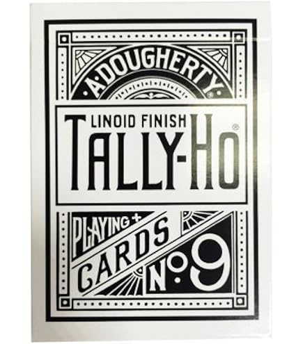 Tally-Ho Red or Blue Standard Poker Size Playing Cards