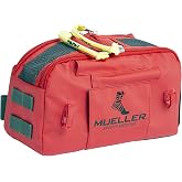 MUELLER Sports Medicine Medi Kit ATSS Bag Only for Men and Women, Athletic Training Kit, Medical Supply Bag for Sports Teams, Over the Shoulder Medical Briefcase, Waterproof, Red, One Size
