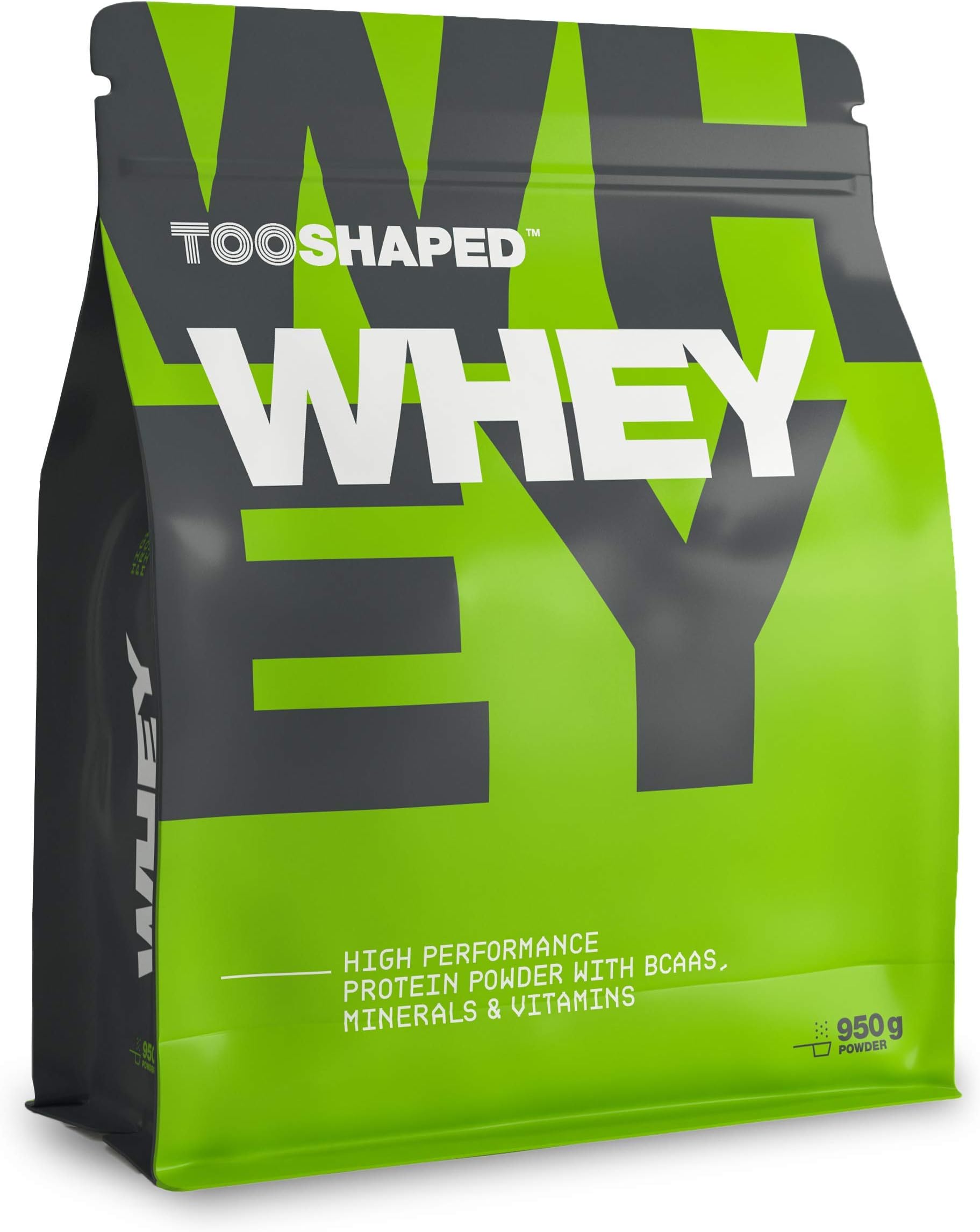 WHEY Protein, 1000 g, high-Performance Protein Powder for Muscle Growth with BCAA from TOOSHAPED (Chocolate Flavour)