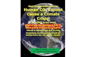 Real Climate Science shows Human CO2 Cannot Cause a Climate Crisis!: The effect is too small.