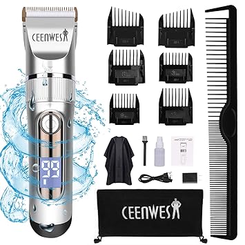Amazon Com Ceenwes Hair Clippers Professional Hair Trimmer Quiet