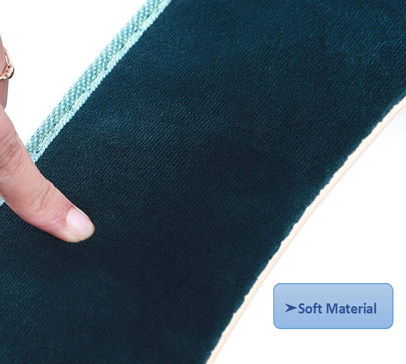 XPOOS Universal Toilet Seat Cushion,Toilet Seat Cover Set,Zipper Waterproof Toilet Seat Cover Pads,Antibacterial Luxury Toilets Warm Toilet seat Mat,Washable (Blue) - Image 3