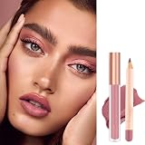 OKAQEE 2PCS Lip Liner Lipstick Set Waterproof Matte Pigment Makeup Kit 09 view 6