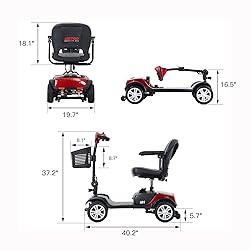 Metro Mobility 4 Wheel Powered Mobility Scooters