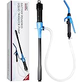 SMART JERRY - Battery Powered Fuel Transfer Pump | Portable Electric Siphon Pump for Gas, Fuel, Diesel, Water, Transmission |