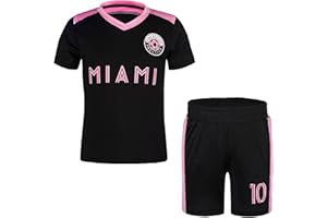 BDONDON Kids Soccer Jerseys for Boys & Girls Size 2-14 Years - Breathable Youth Soccer Football Training Outfits Gifts