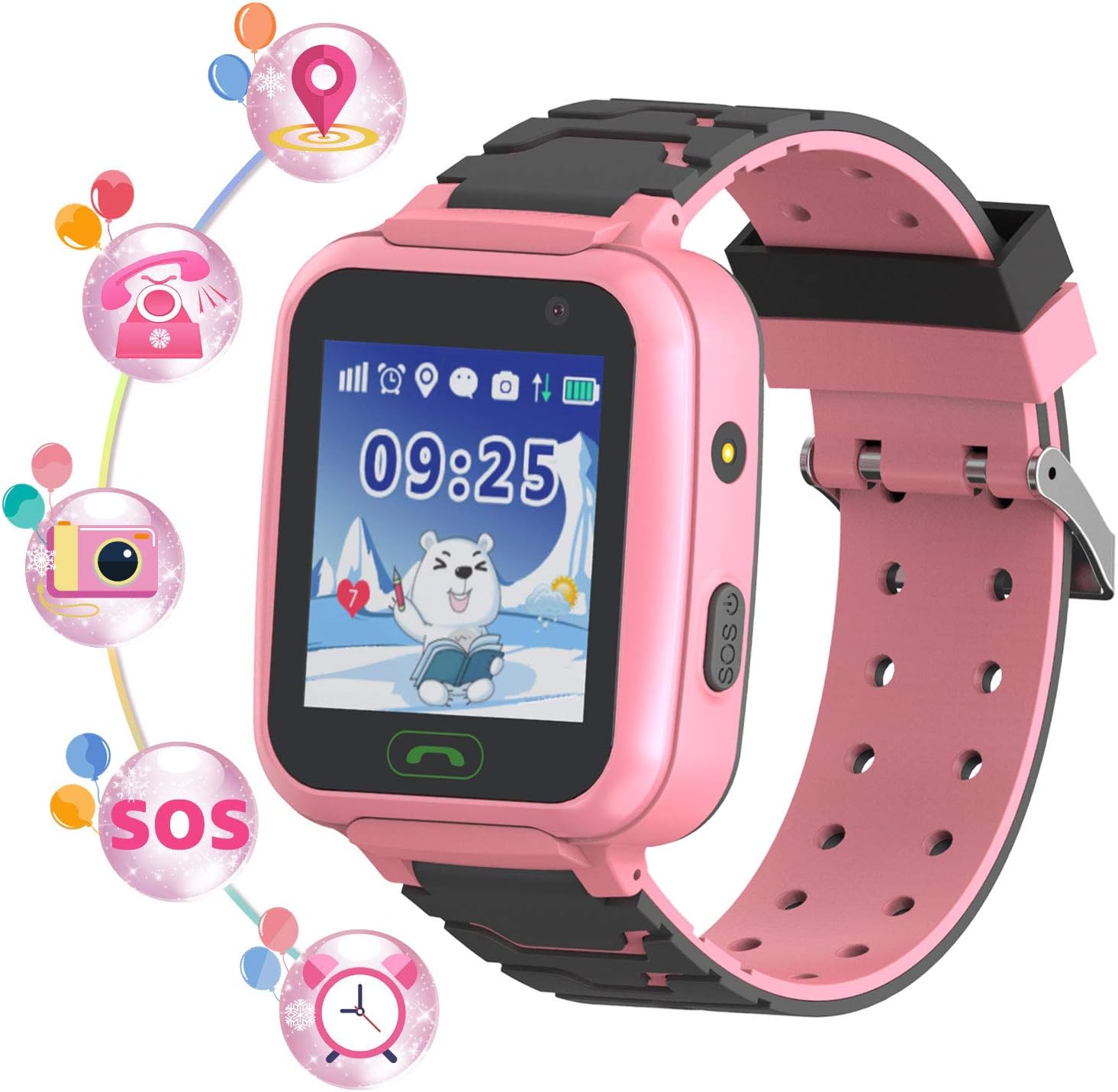 YENISEY Waterproof Kids Tracker Watches GPS Tracker Amazon.co.uk