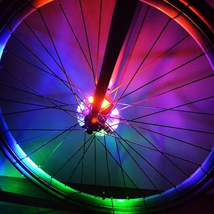 colored bike spokes