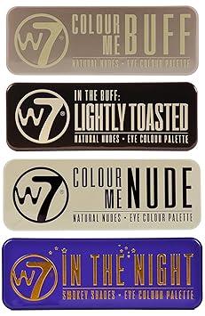 W7 (W7 In The Buff+ Nude+ Night+ Lightly Toasted)