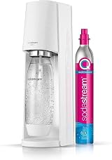 Sodastream Terra Sparkling Water Maker White with 60L CO2 Cylinder 1L Bottle view 1
